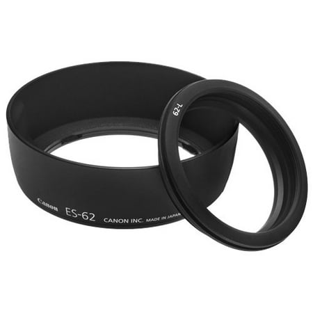 Canon ES-62 Lens Hood with 62-L Adapter Ring for EF 50mm f/1.8 II