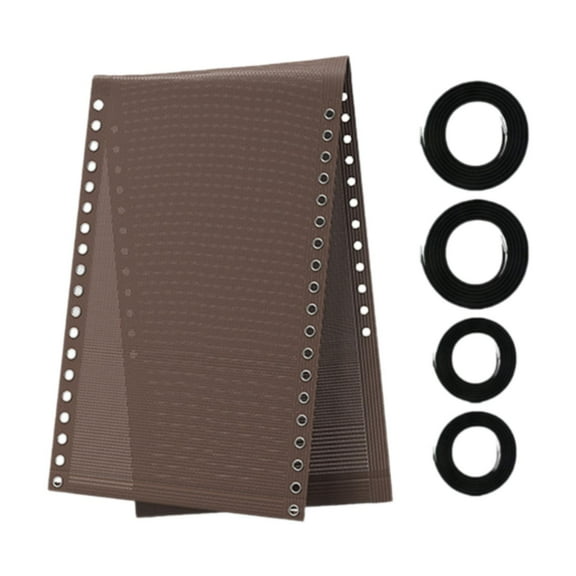 Vsenkes Chair Replacement Cord Kit Chair Replacement Fabric for Patio Sling recliner brown
