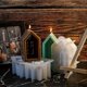 thumbnail image 4 of House Candle Holder Silicone Mold DIY Handmade Window Houses Plaster Concrete Resin Candlestick Craf, 4 of 5