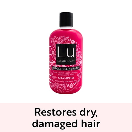 Lu by LatinUs Beauty Rescue Shampoo, Deep Repair, 12 fl oz