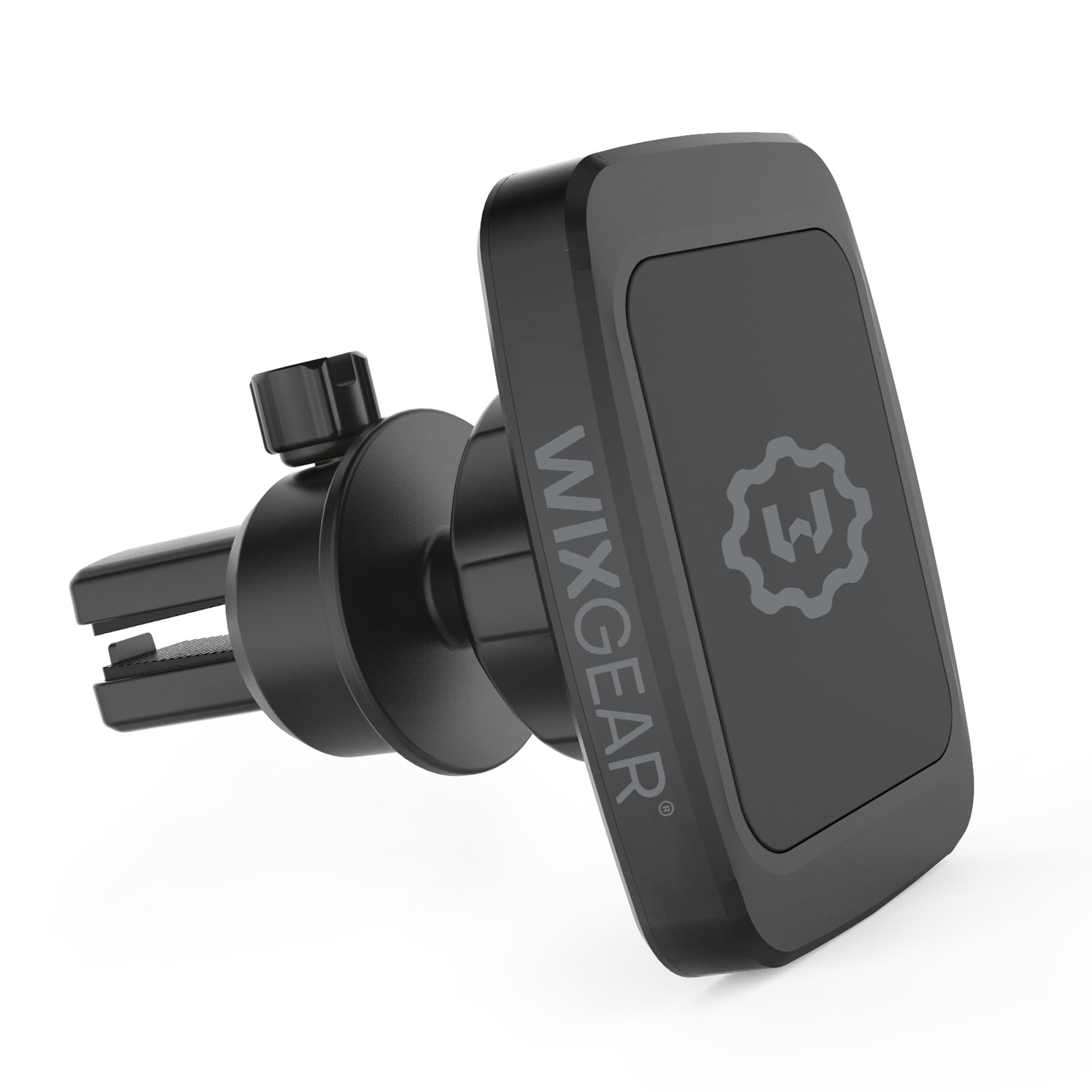 Wixgear universal bite-lock air vent magnetic phone car mount holder, for cell phones with swift-snap technology