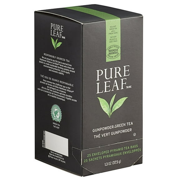 Pure Leaf Gunpowder Green Pyramid Tea Sachets - 25/Box