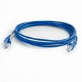 thumbnail image 2 of 8FT CAT6 BLUE UTP 28AWG SLIM PATCH CABLE, 2 of 4
