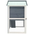 thumbnail image 4 of vidaXL Rabbit Hutch Bunny Cage with Pull Out Tray Pet House Solid Pine Wood, 4 of 6
