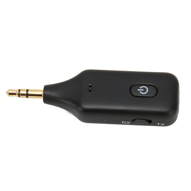 Receptor y transmisor Bluetooth 5.1 con conector auxiliar de 3,5 mm, manos libres, adaptador de música y sonido inalámbrico 3 en 1 para PC, TV y coche