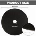 thumbnail image 4 of CNKOO 4pcs 32.2” Non-Woven Tree Mulch Rings - Reusable Weed Barrier Landscape Fabric for Root Protection  Gardening & Landscaping  Durable Black Garden Mulch with Center Hole  Mulch Mats, 4 of 6