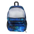 thumbnail image 4 of Mochila Jansport Doubleton Cyberspace Azul Escolar Casual Azul Liso, 4 of 8