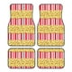 thumbnail image 1 of Fotbe Popcorn Juego de 4 Tapetes para Auto con Estampado – Alfombrillas de Goma Reforzada, Diseño Antideslizante, Protección para Todo el Año – Vehículos, Autos, Camionetas y SUVs, 1 of 7
