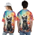 thumbnail image 5 of Hello 2025 Scottish Terrier Celebrates Happy New Year Firework Balloon All Over Print 3D Baseball Shirt Scottie Dog Lover Gifts Softball Sport - 02024, 5 of 6