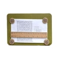 thumbnail image 2 of Holder Knitting Tool Knitting Tool Accessories Crochet Pattern Holder Knitting Fold Up Pattern Holder Needle Arts Pattern Holder,1X Chart Stand, 1X Ruler, 4X Heart-Shaped Magnets Clearance, 2 of 9