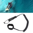 thumbnail image 1 of 360 Degree Rotation Ankle Strap, 7mm Surfing Coil Leash for Surfing and Paddleboarding, 1 of 7