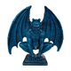 thumbnail image 1 of Escultura gótica de gárgola diabólica, figura decorativa de jardín de hadas para el hogar y la oficina. Azul, 1 of 9