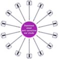 thumbnail image 3 of Ear Piercing Kit Nose Piercing Tool Stainless Steel Body Ear Navel Piercing Machine with 12 Pairs Stud Earrings Piercing Jewelry Set, 3 of 7