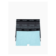 Calvin Klein Men's NP2167O911 Cotton Stretch 3-Pack Trunk Size L