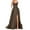 Brown, variant on Fsqjgq Summer Dresses 2024 Wedding Guest Formal Occasion Dresses Satin Velvet Evening Dresses for Women Pocket Side Split Party Gown Long Maxi Dress Light Blue Xxl