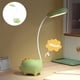 thumbnail image 4 of Lámpara de escritorio LED regulable Toque Carga USB Brillo ajustable 3 modos Verde jinwen lámpara de escritorio de dormitorio, 4 of 7