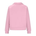 thumbnail image 5 of MaFYtyTPR Women Half Zip Sweatshirts Fashion Stand Collar Cropped Quarter Zip Up Pullover Tops 2025 Winter Clothes Pink S, 5 of 5