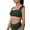 Green, variant on High-Energy Miami Retro Bikini Top 553