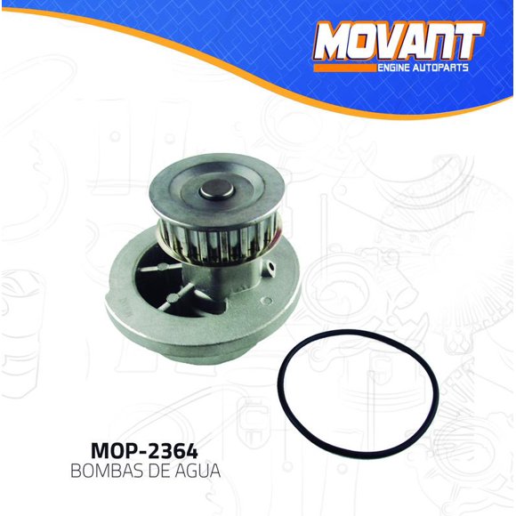 Bomba Agua Movant Para Chevrolet Chevy_Joy 1994 - 2012