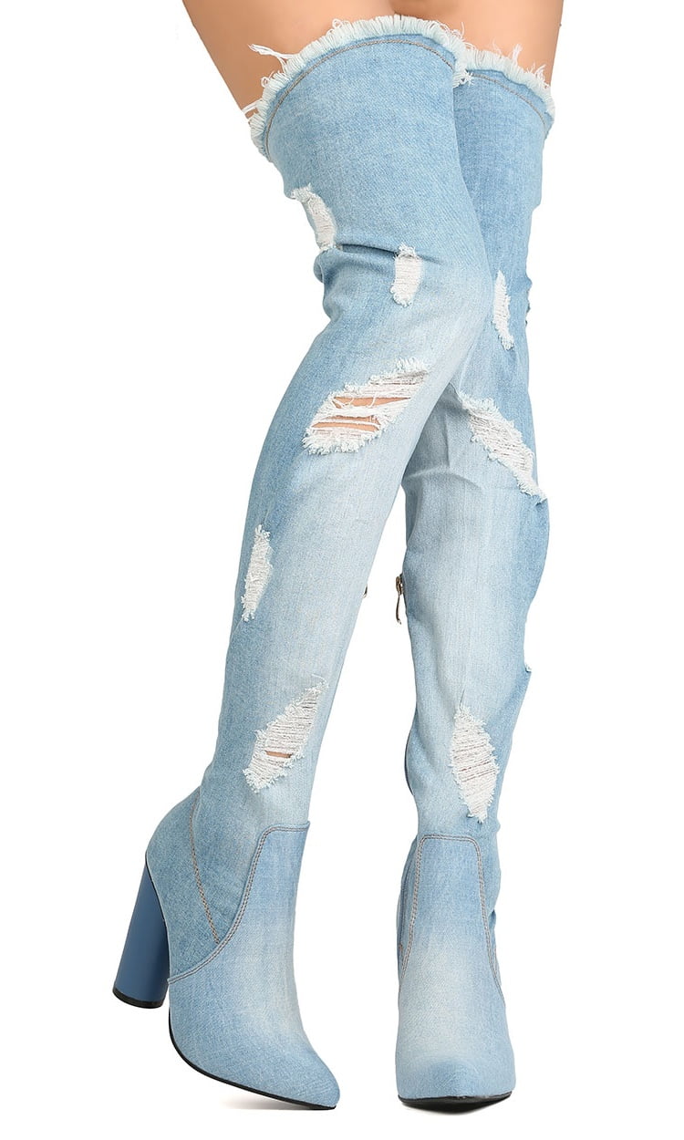 New Women Cape Robbin Paw-42 Ripped 