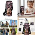 thumbnail image 5 of HUIACONG Kids Backpack Set 4-IN-1 Sakura Capybara for 6-12 Boys Girls Spine Protective School Backpack Detachable Lunch Box Pencil Case Water Bottle Holder Lightweight, 5 of 7