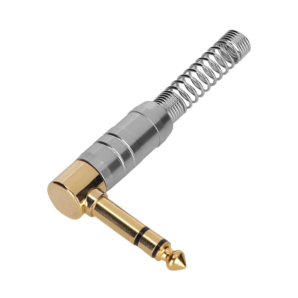 Fasizi 5 Conectores Jack Estéreo 6,35 Mm De 7 Pines – Para Amplificador, Auriculares, Micrófono Y Altavoz, Ideal Para Audio DIY