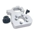 thumbnail image 4 of Soporte de asiento para motor con engranaje de 19 dientes para Wltoys 144002, 124017 y 144010. Plata, 4 of 6