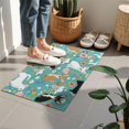thumbnail image 4 of Chihuahua and Flower Florals Door Rugs,Washable Non Slip Door Mats Indoor,Decorative Door Mats,Entry Mat Indoor for Entrance,Bedroom,Kitchen,Bathroom,16"x24", 4 of 6