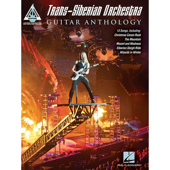 Trans-Siberian Orchestra Guitar Anthology, (Paperback)