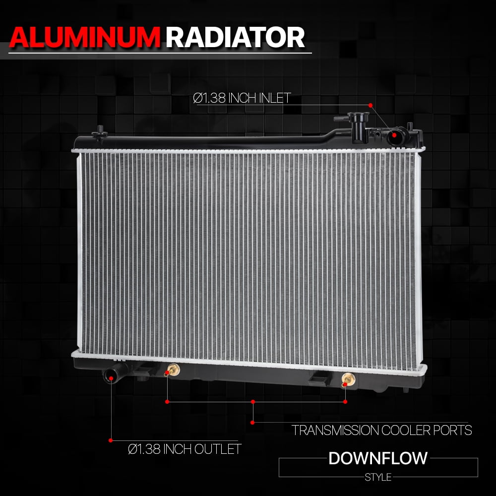 Aluminum Cooling Radiator OE Replacement for 03-08 Infiniti FX35 Auto dpi-2683