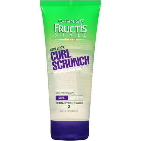 - Garnier Fructis Style Curl Scrunch Controlling Gel 6.8 FL OZ