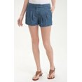 thumbnail image 1 of THEORY Short Robe en DENIM Plissé à la Galasse INDIGO avec Poches 10 175 $, 1 of 1