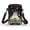Santa Cupcakes, variant on HELLHERO Snowman Bell Crossbody Sling Bags for Men, Women Adjustable Strap Crossbody Bags Polyester 2 Zippers