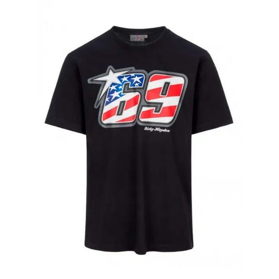 NICKY HAYDEN - 69 - BLACK T-SHIRT
