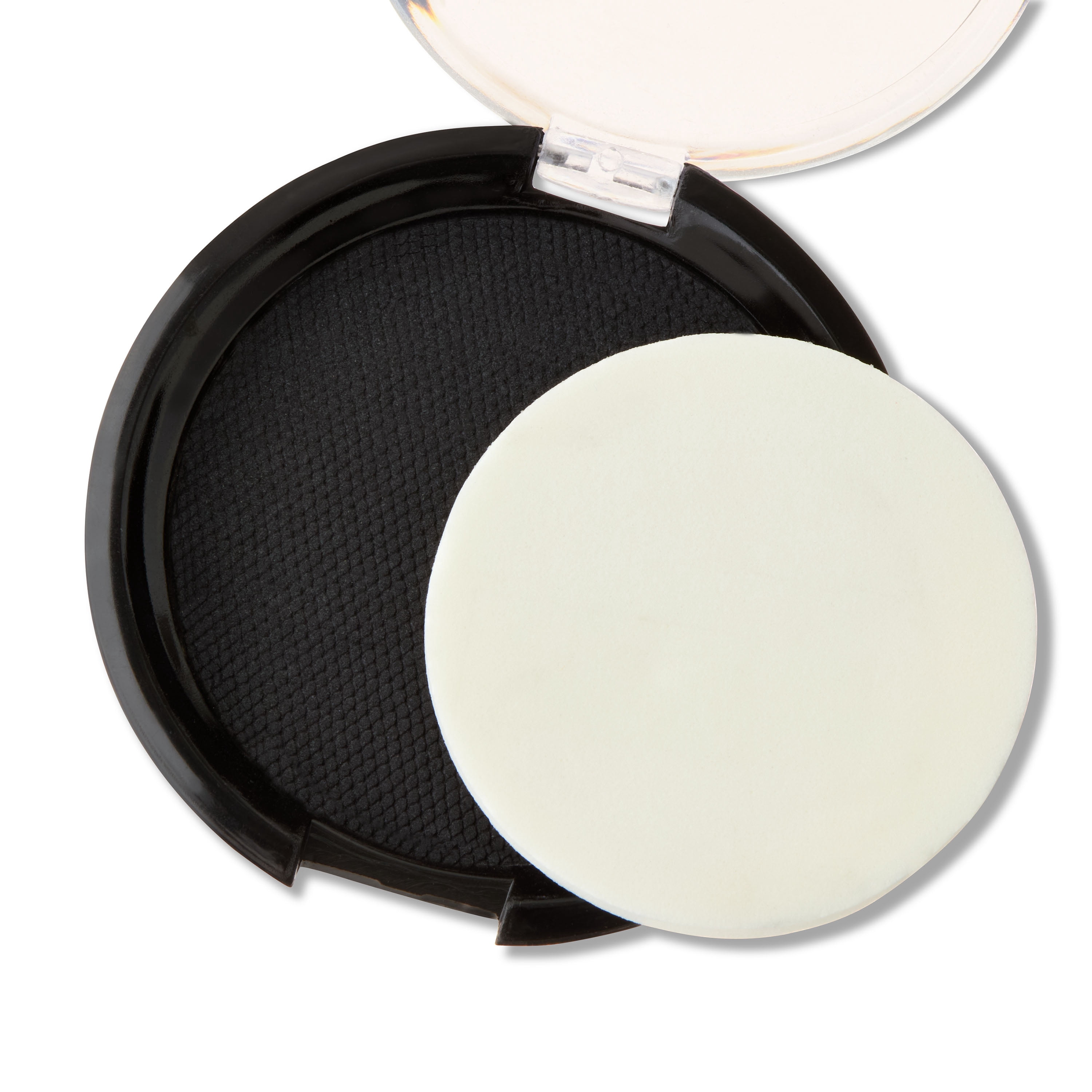 Halloween Face Pressed Powder, Black, .34oz, Halloween Adults Make-Up by Fun World