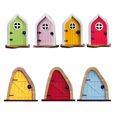 thumbnail image 4 of Wdftyju Madera miniatura hada enana ventana puerta árbol patio gnomo escultura (4 piezas) Wdftyju 5qj3ey9xx3jf5mz4, 4 of 9