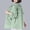 Green, variant on Women Golf Shirts Cooling Women's Rash Guard Shirts Long Sleeve Hooded Neck with Zipper with Pockets Soft Regular Fit Running Shirts Women for Travel and Camping White XXL
