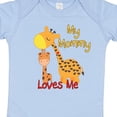 thumbnail image 4 of Inktastic My Mommy Loves Me Giraffe Boys or Girls Baby Bodysuit, 4 of 5