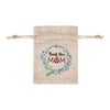 Yaoping Mother's Day Themed Linen Jewelry Bag Store Small Objects As Sachets Mother's Day Gift
