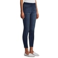 thumbnail image 4 of No Boundaries Juniors' Mid Rise Pull-On Jeggings with Rib Waistband, 4 of 7