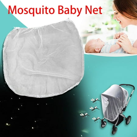 Baby Stroller Mosquito Net Insect Cover Carriage Kid Foldable Kids (Best Stroller For Growing Family)