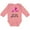 Mauve, variant on Inktastic My Gigi Loves Me with Two Flamingos Boys or Girls Long Sleeve Baby Bodysuit