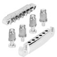 thumbnail image 1 of Fugacal Guitar Bridge, Roller Bridge Bridge Set Practical Guitar Bridge Saddle, For Music Enthusiast Playing, 1 of 8