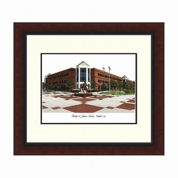 Campusimages VA997LR George Mason University Legacy Alumnus Framed Lithograph