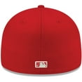 thumbnail image 4 of Men's New Era Red Chicago White Sox White Logo 59FIFTY Fitted Hat, 4 of 6