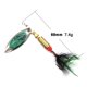 thumbnail image 5 of Señuelo Pesca Paillette Cebo falso Traje Giratorio Paillette Spinner Metal, 5 of 8