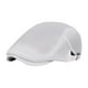thumbnail image 1 of Gorra plana de malla jinwen para hombre, sombrero de pintor, sombrero deportivo, ajustable, blanco, 1 of 8