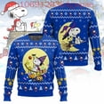 thumbnail image 3 of Suéteres feos navideños de Charlie Brown y Snoopy Suéteres feos navideños con estampado 3D de Disney Suéteres casuales de moda para hombres y mujeres, 3 of 5