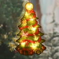 thumbnail image 1 of Dvkptbk Christmas Decorations Christmas Window Decoration Lights Battery Operated (Not Include) Christmas Indoor Lights Window Hanging Decoration Lights Party Christmas Gift Multicolor, 1 of 5