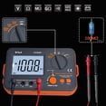 thumbnail image 3 of Testeur de Résistance à l'Isolation Numérique VC60B+ Haute Précision, Compteur Mégohm Portable avec Rétroéclairage, 3 of 7